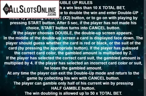 Paytable 3. Big Joker from Casino Technology