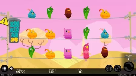 Birds On A Wire slot screenshot 2