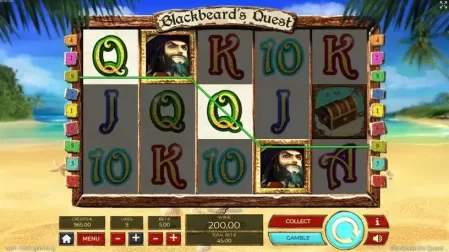 Blackbeards Quest slot screenshot 2