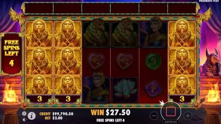 Book of Golden Sands slot screenshot 6