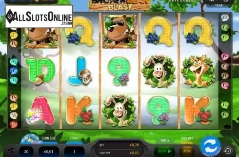 Reel screen. Broker Bear Blast from Oryx