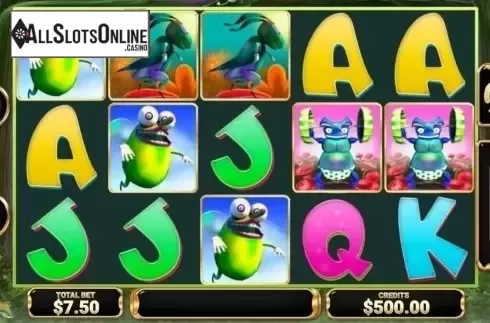 Reel Screen. Bug N' Out from MultiSlot