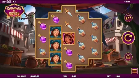 Caravan of Riches slot screenshot 1