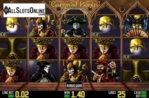 Bonusgame win. Carnival Bonus HD from World Match