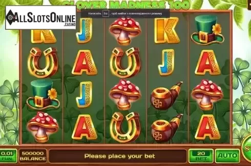 Game screen