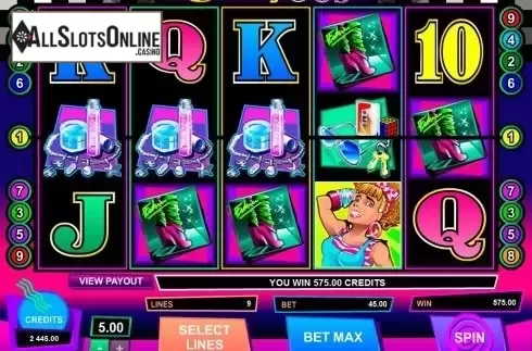 Screen6. Crazy 80s from Microgaming