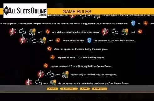 Wild train feature screen 2