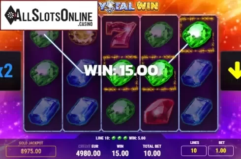 Win screen 1. Crystal Win from Fazi