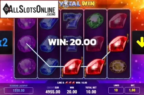 Win screen 3. Crystal Win from Fazi