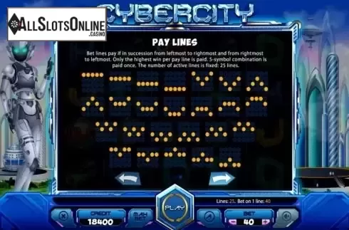 Paytable 3