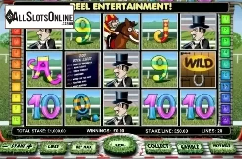 Screen3. Day at the Races from OpenBet