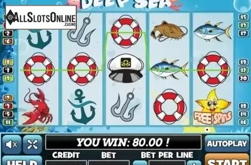 Win Screen. Deep Sea (PlayPearls) from PlayPearls