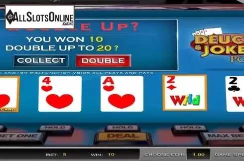 Win Screen. Deuces & Jokers Poker (Nucleus Gaming) from Nucleus Gaming