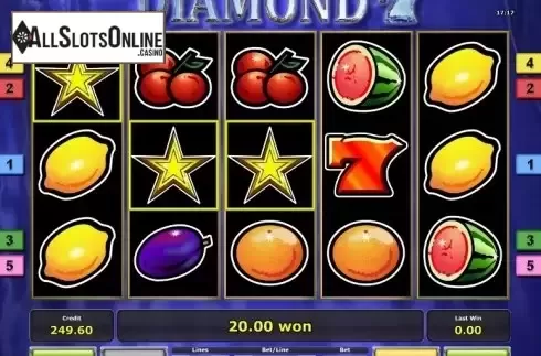 Scatter. Diamond 7 from Greentube