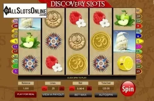 Reel Screen. Discovery Slots from GameScale