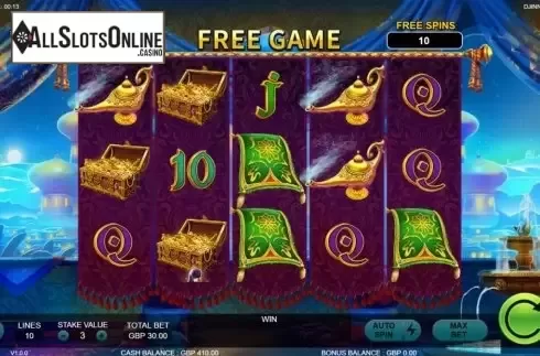 Free Spins 2. Djinns Treasure from Rocksalt Interactive