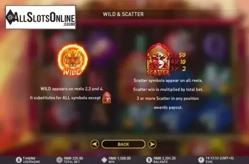Features screen. Double Greatness from GamePlay