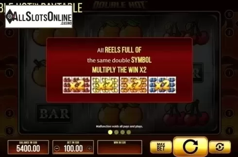 Features. Double Hot from SYNOT