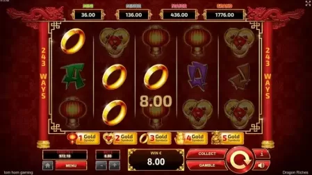 Dragon Riches slot screenshot 4
