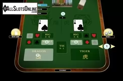 Win Screen . Dragon Tiger (Habanero) from Habanero