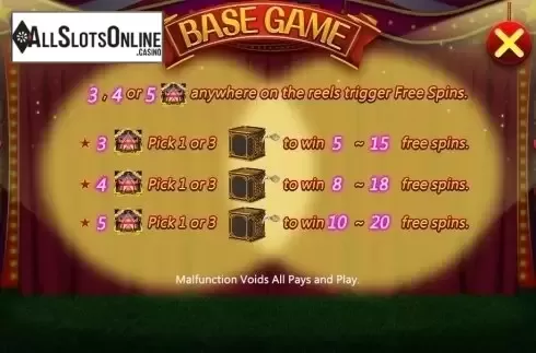 Info. Ecstatic Circus from CQ9Gaming