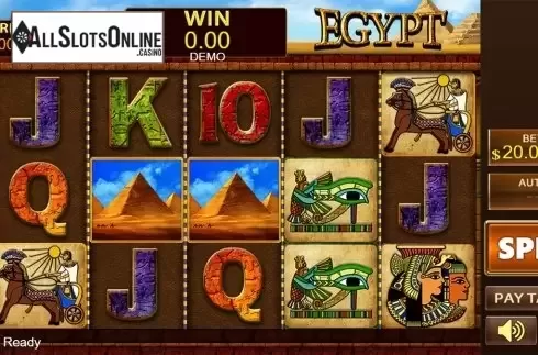 Reels screen. Egypt (PlayStar) from PlayStar