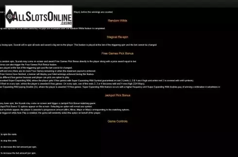 Features screen 2