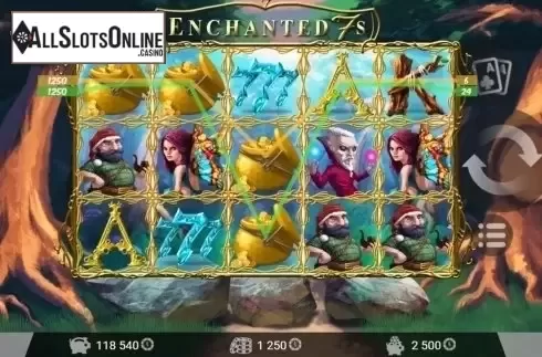 Screen6. Enchanted 7s from MrSlotty