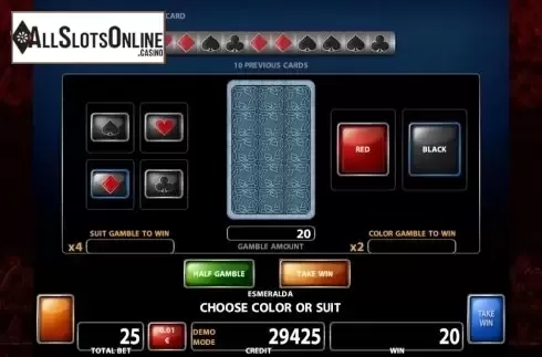 Gamble. Esmeralda (Playtech) from Playtech