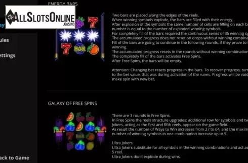 Features. Exploding Fruits from Evoplay Entertainment