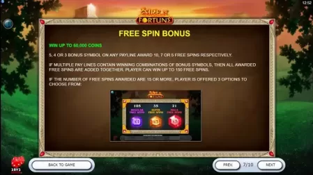 Fire N' Fortune slot screenshot 4