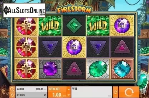 Reels. Firestorm from Quickspin