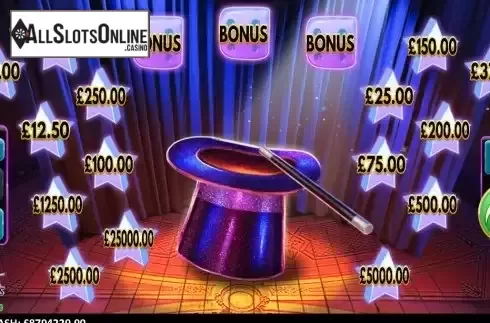 Game screen