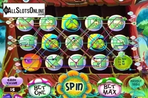 Game Workflow screen (Betway). Forest Fairies (MultiSlot) from MultiSlot