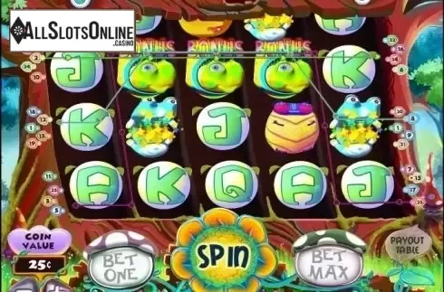 Bonus Symbol screen. Forest Fairies (MultiSlot) from MultiSlot