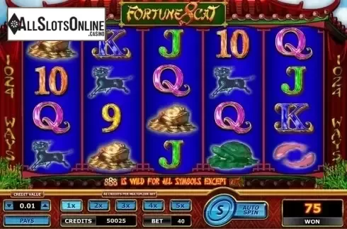 Win Screen 2. Fortuna 8 Cat from TOP TREND GAMING