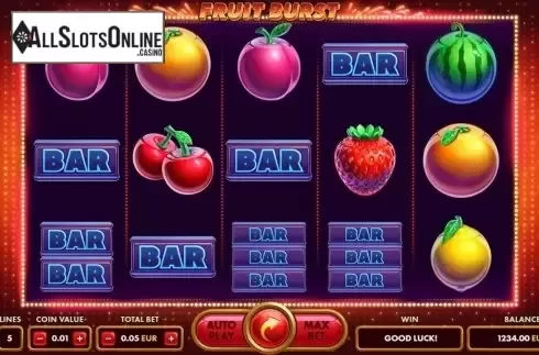 Reel Screen. Fruit Burst (NetGame) from NetGame
