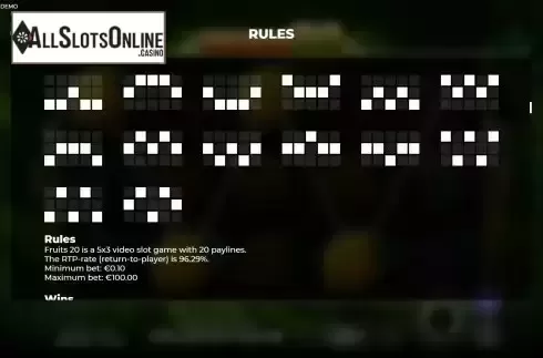 Paylines