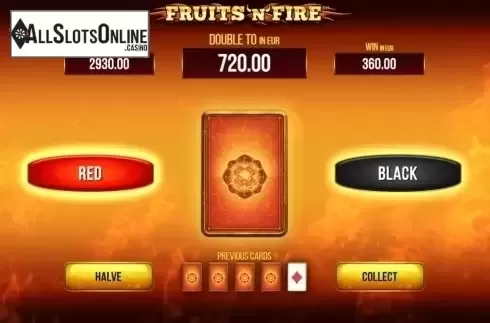 Gamble. Fruits and Fire from SYNOT