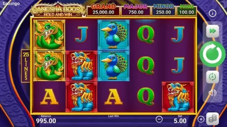 Ganesha Boost Hold and Win slot screenshot 1