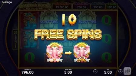 Ganesha Boost Hold and Win slot screenshot 4