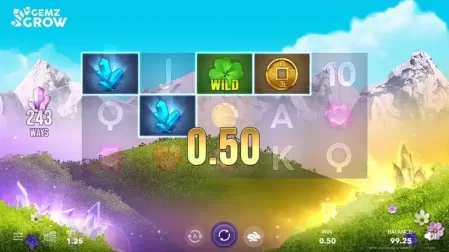 Gemz Grow slot screenshot 2