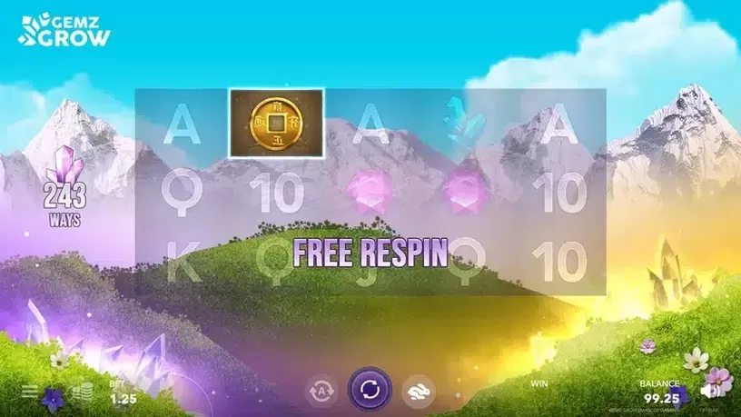 Gemz Grow slot screenshot 3