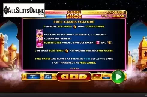 Features 3. Genie Shot from Skywind Group