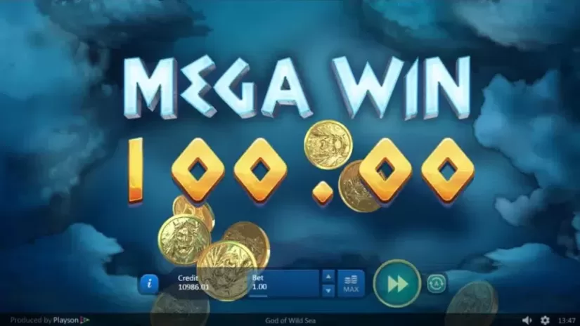 God of Wild Sea slot screenshot 4