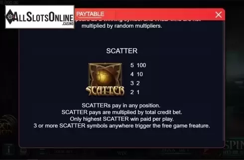 Paytable 3. Golden Dragon 2 (XIN Gaming) from XIN Gaming