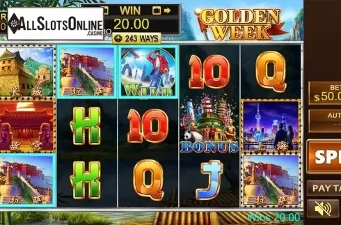 Game workflow 3. Golden Week from PlayStar
