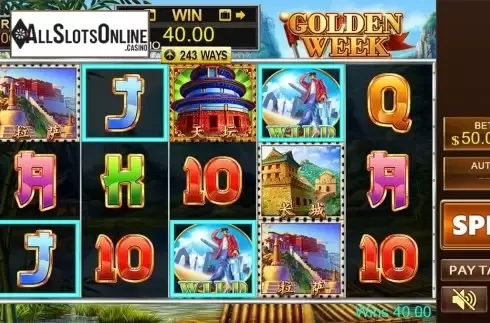 Game workflow . Golden Week from PlayStar