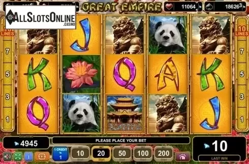Screen5. Great Empire from EGT