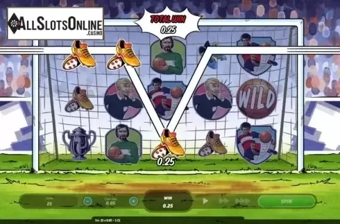 Win screen 3. Heading for Glory from Roxor Gaming